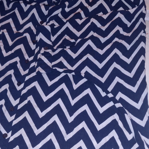 The Zig Zag Stripe Large Dolman sleeve - Picture 7 of 7